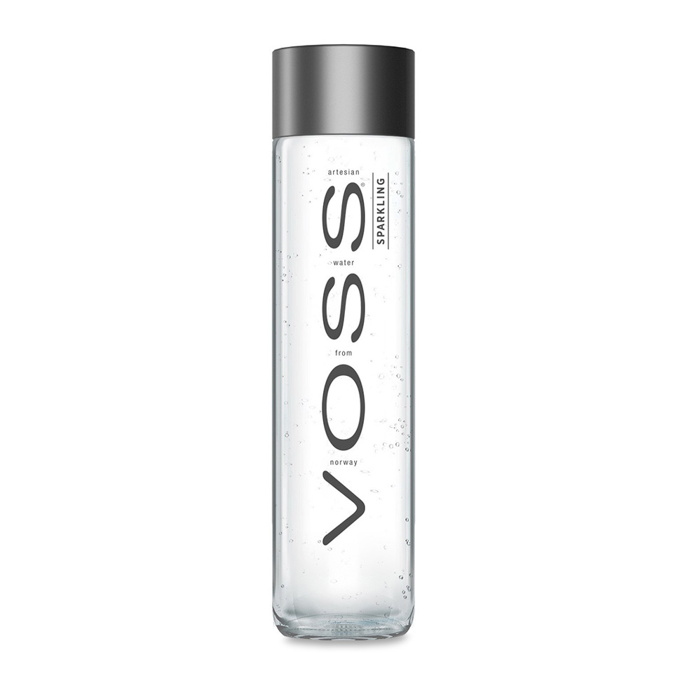 Вода питьевая негазированная, стеклянная бутылка, Voss, 0.8 л, Норвегия