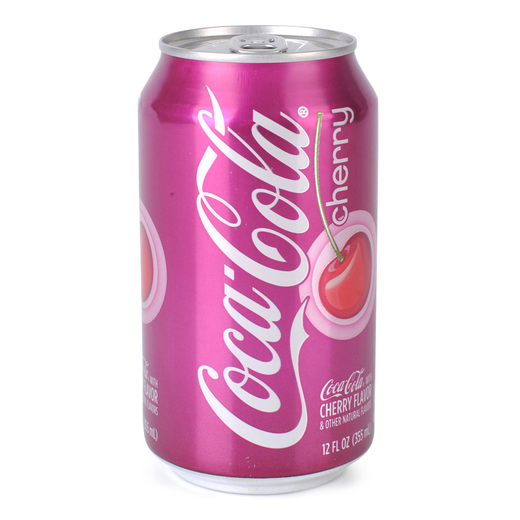 Напиток газированный Cherry Coca-Cola, 0.355 л, США